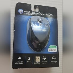 HP Wireless Mouse X4000 - With Laser Sensor